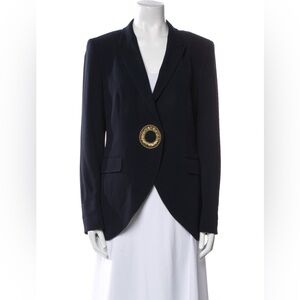 ESCADA  Black Blazer with Gold Accent euro 42 or Medium to Large